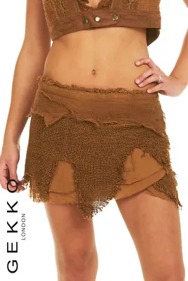 Buy STEAMPUNK SKIRT, Pixie Skirt, Elf Skirt, GEKKO Wrap Skirt, Steampunk Clothing • 39£