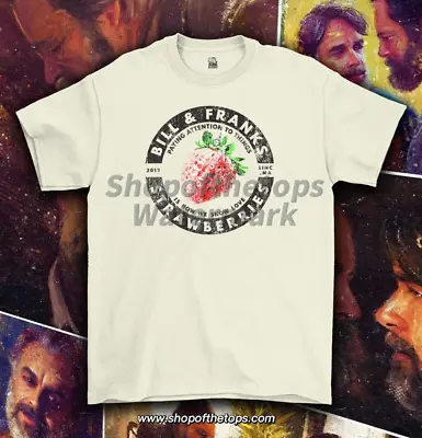 Buy Bill And Frank T-shirt 2013, The Last Of Us Fan Art, Vintage Style Cream  • 20.59£
