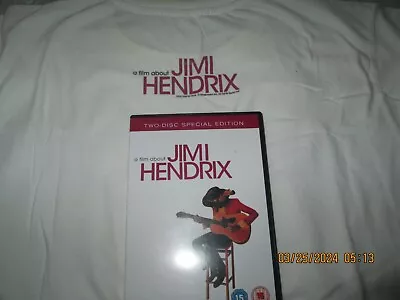 Buy Jimi Hendrix Dvd Promo Plus Tee Shirt • 12£