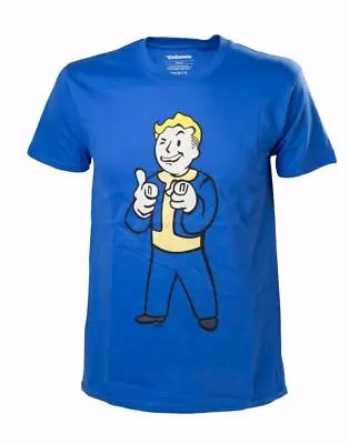Buy Fallout Vault Boy - Shooting Fingers - New T Shirt - Official Merch Vrs Sizes • 15£