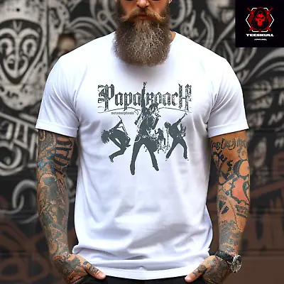 Buy Papa Roach Heavy Metal Rock Skull Tee Heavy Cotton Unisex T-SHIRT S-3XL 🤘 • 23.54£