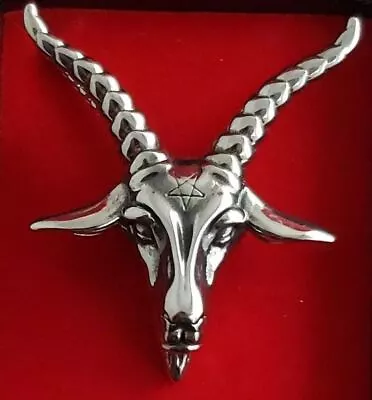 Buy Goat Of Mendes Baphomet Pendant Goth Occult Pagan Satan Witchcraft Alt • 37.80£