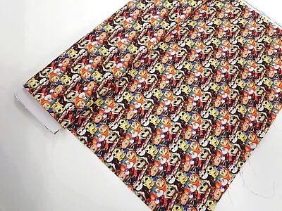 Buy Villain HALLOWEEN Cotton Fabric 'With Friends Like These' Horror Movie Material  • 5.25£