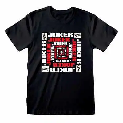 Buy DC The Dark Knight - Joker Square (Unisex) T-Shirt (Black) • 10.69£