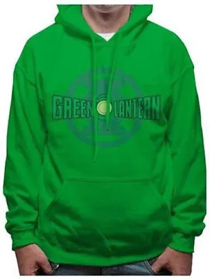 Buy Green Lantern Logo & Symbol Men's Green Pullover Hoodie • 24.95£