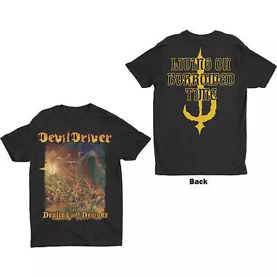 Buy DEVILDRIVER  - Official Unisex T- Shirt - Borrowed (Back Print)   Black  Cotton • 17.99£