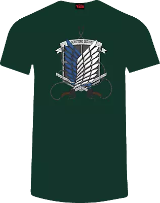 Buy Scouting Legion T-Shirt - Inspired By Attack On Titan Anime Manga • 15.99£