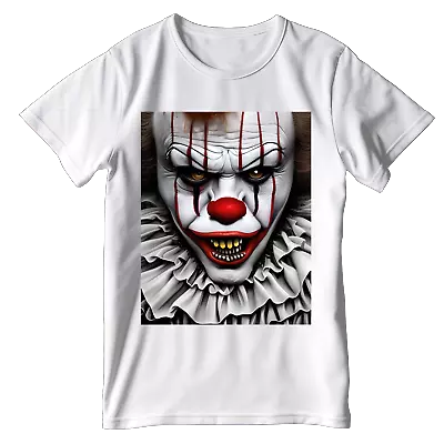 Buy Pennywise Mens T-Shirt Unisex IT Movie Horror Top Tee T-shirt Sizes S - 3XL • 13.49£