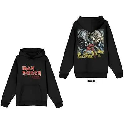 Buy ** Iron Maiden Number Of The Beast Faded Edge Official  PULLOVER HOODY HOODIE ** • 35£
