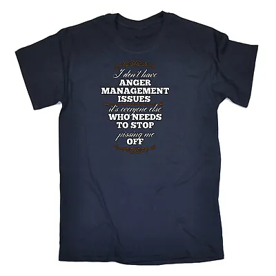 Buy Anger Management Issues - Mens Funny T-Shirt Tshirts Tees Tee T Shirt Shirts • 12.95£