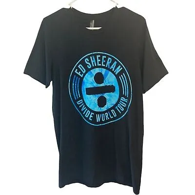 Buy Ed Sheeran Divide Limited Edition Tour Merch Tee Size M • 21.79£