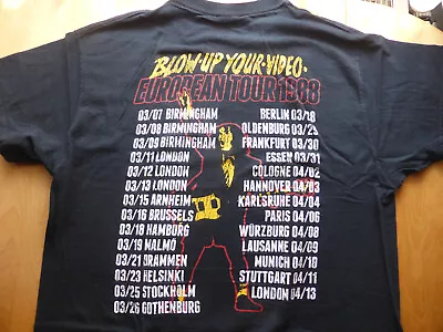 Buy AC/DC Tour Shirt 1988 Blow Up Vintage L (no LP Bon Vinyl Live) • 20.54£