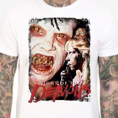 Buy Night Of The Demons T-shirt - Mens Women's Sizes S-XXL - Angela Horror Cult • 15.99£