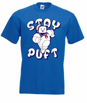Buy Stay Puft Marshmallow Man Ghostbusters Retro Movie T Shirt / Hoodie • 18£