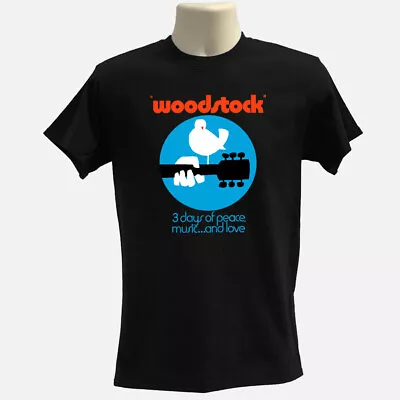 Buy Wood Stock T-shirt, Festival Tee, Band Tee Shirt, Peace Tshirt, Music T-shirt • 15.95£