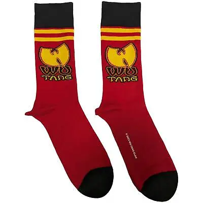 Buy Wu-Tang Clan Wu-Tang Stripes Red Socks One Size UK 7-11 OFFICIAL • 10.39£