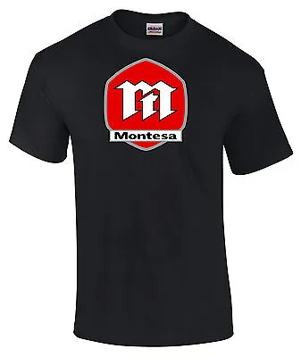 Buy Montesa  Style  Motorcycle Printed T Shirt In 6 Sizes • 15.49£