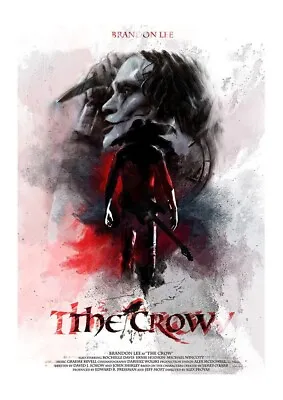 Buy The Crow Brandon Lee POSTER / KEYCHAIN / MAGNET / PATCH / STICKER Idea Gift  • 8.13£