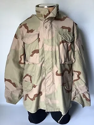 Buy USGI US Issue Desert Camouflage Coat Cold Weather M-65 BDU Field, Small Regular • 45£