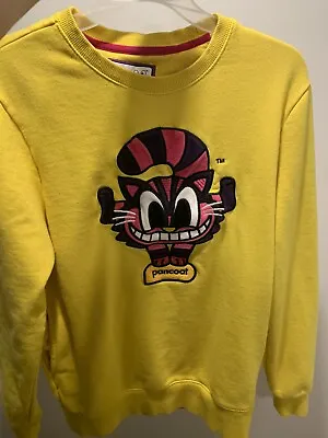 Buy Pancoat S Small Sm K-Pop Kpop K Pop Yellow Hoodie Pullover Sweater Cheshire Cat • 36.83£