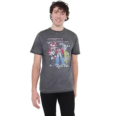 Buy Transformers Mens T-shirt 84 Roll Out Optimus Prime Autobots S-2XL Official • 13.99£