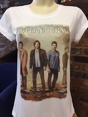 Buy Supernatural T-Shirt - Mens & Women's Sizes S-XXL - Sam Dean Winchester Castiel • 15.99£