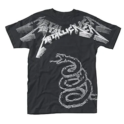 Buy Size S - METALLICA - BLACK ALBUM FADED ALL OVER - New T Shirt - B72S • 26.47£