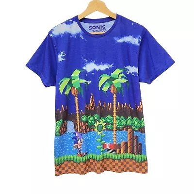 Buy Retro SEGA Sonic The Hedgehog 16 Bit Megadrive T-Shirt - Size M • 19.99£
