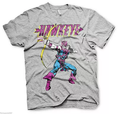 Buy Hawkeye Marvel T-Shirt Cotton Officially Licensed • 29.80£