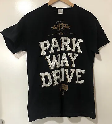 Buy Parkway Drive 2013 Australian Tour T Shirt Medium ‘10 Years Of Parkway Drive’ • 28.10£
