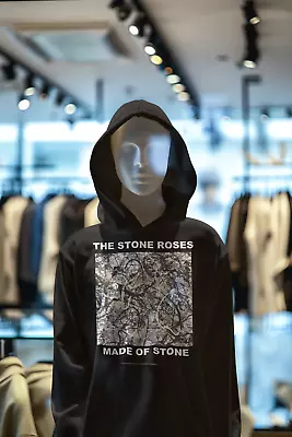 Buy The Stone Roses Hoodie - Made Of Stone - Black - Unisex S To 5xl - Britpop Gift • 21.99£