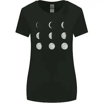 Buy Moon Phases Full Moon Eclipse Supermoon Womens Wider Cut T-Shirt • 8.75£