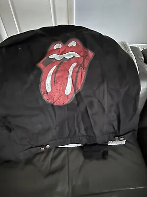 Buy VTG 02-03 Rolling Stones Licks World Tour Denim Jacket  Sz M  40th Anniversary  • 0.79£