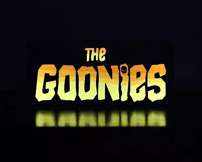 Buy The Goonies LED USB Logo, LED Blockbuster Movie Sign, Goonies Merch , Hot Toys • 24.99£