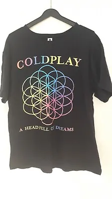 Buy Coldplay A Headfull Of Dreams . 2017 Tour T-Shirt.  Size Small. • 18£