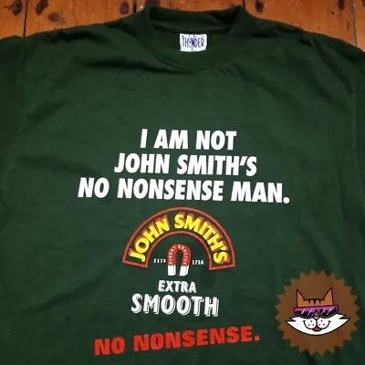 Buy 1990s John Smiths Beer T Shirt • 20£