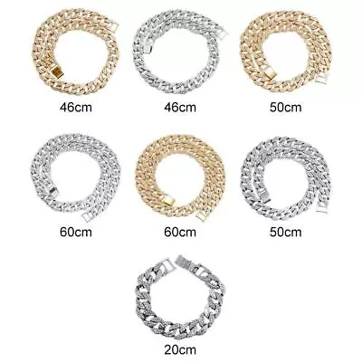 Buy Cuban Chain Accessory Jewelry, Bling Long, Heavy /Gift Luxury Chunky Solid • 13.22£