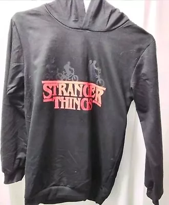 Buy Stranger Things Black Hoodie Foanja Label 160cm • 4.99£