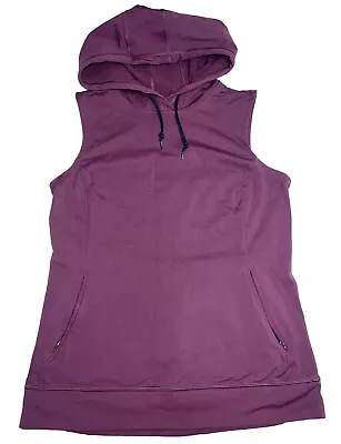 Buy Duluth Trading Hot NoGA Pullover Vest Sz Small Maroon Sleevless Hoodie Outdoors • 17.98£