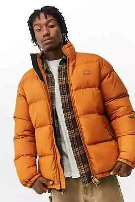 Buy Dickies Waldenburg Puffer Jacket Mens Large Orange Water Resistant New • 69.99£
