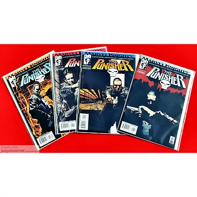 Buy The Punisher # 3 4 5 6 Marvel Knights 4 Comic Bag And Board Vol 4 2001 (Lot 2081 • 22.49£