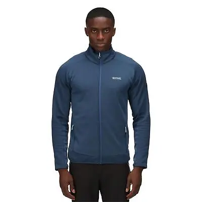 Buy Men's Highton II Full Zip Fleece Sports Outdoors Breathable Black Blue S-2XL • 28.99£