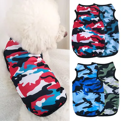 Buy Puppy T Shirt Vest Comfortable Pet Dog Clothes Costume Pet Supplies Small Dogs • 2.92£