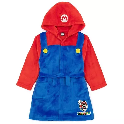 Buy Super Mario Childrens/Kids Costume Dressing Gown NS7122 • 31.13£