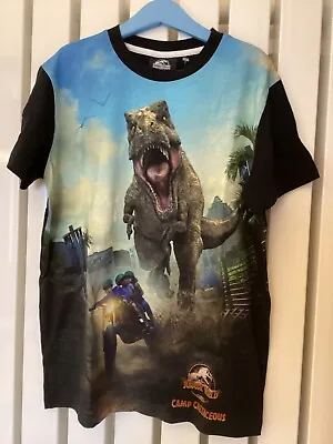 Buy NEW Next Boys Age 10 Jurassic World Camp Cretaceous T Shirt • 8.99£