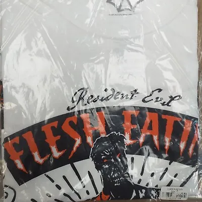Buy Resident Evil Short Sleeve T-Shirt Flesh Eating White Size: S (07) • 6.99£