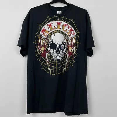 Buy 2013 Alice Cooper Raise The Dead Rare Band Tour T-Shirt L 0465 • 5£