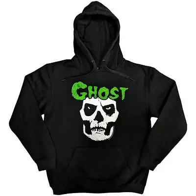 Buy Ghost - Misfits Skull Logo - Official Hoodie / Hooded Sweatshirt - Large Xl Xxl • 32.99£