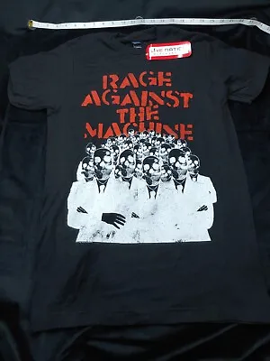 Buy MN/SM, Live Nation, Rage Against The Machine, Black, T Shirt NWT, Official Merch • 20.84£