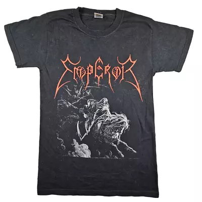 Buy Fruit Of The Loom Emperor Death Rider T Shirt Size S Black Heavy Cotton • 14.99£